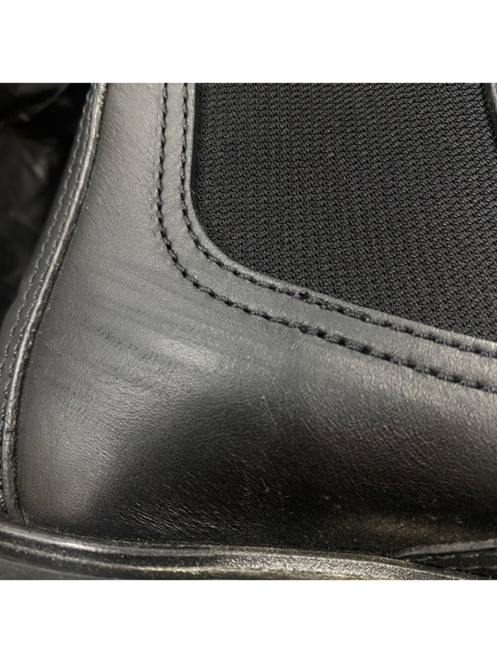 Celine Margaret Side Gore Chelsea Boots Black 36 - Picture 9 of 10